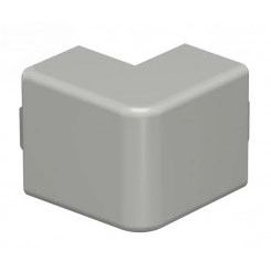 Крышка внешнего угла кабельного канала WDK 25x40 мм (ПВХ, серый)