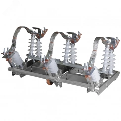 Разъединитель высоковольтный РЛК-IV-10/630-УХЛ1 (без привода)-КЭАЗ Разъединитель высоковольтный РЛК-IV-10/630-УХЛ1 (без привода)-КЭАЗ