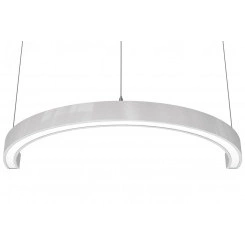 Светильник LED СТРЕЛА R 1/2 (ССО) 20Вт 1500Лм 4,0К опал IP20 подвесной