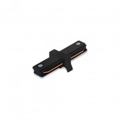 Коннектор прямой черный для шинопровода Коннектор прямой черный для шинопровода