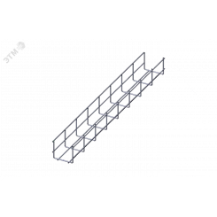 Лоток проволочный прямой  диаметр проволоки 4 мм  ПП4.100.85.3000.8.1