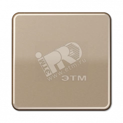 Клавиша для выключателя и кнопки  золотая бронза