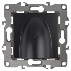 Вывод кабеля, Эра12, антрацит, 12-6003-05 Вывод кабеля, Эра12, антрацит, 12-6003-05