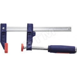 Струбцина тип ''F'' усиленная, мягкая ручка 50х150 мм