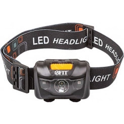 Фонарик с креплением на голову, 1 сверхяркий светодиод 3 Вт + 2 LED красного цвета (3 ААА батарейки) Фонарик с креплением на голову, 1 сверхяркий светодиод 3 Вт + 2 LED красного цвета (3 ААА батарейки)