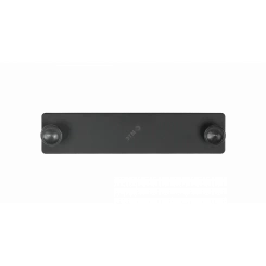 Панель адаптерная, до 6 одинарных адаптеров SC/двойных адаптеров LC, черная Панель адаптерная, до 6 одинарных адаптеров SC/двойных адаптеров LC, черная