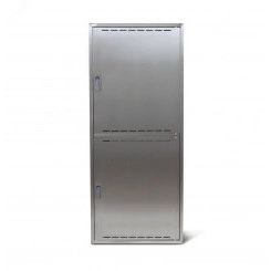 Шкаф пожарный навесной закрытый ПРЕСТИЖ 540х1280х230 нержавеющая сталь Шкаф пожарный навесной закрытый ПРЕСТИЖ 540х1280х230 нержавеющая сталь