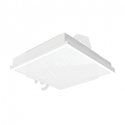 Светильник светодиодный для скрытой потолочной системы АЛБЕС АР 600 АС  600*600*100 36ВТ 4000К IP54 с рассеив.опал с равном. засветкой