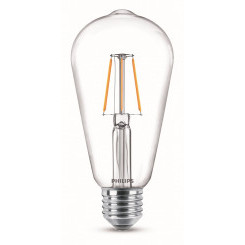 Лампа светодиодная LED ST64 6 Вт 570 Лм 3000 К E27 К 220-240 В IP20 Ra 80-89 (класс 1В) LED Classic PHILIPS