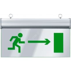 Светильник аварийный светодиодный НАПРАВЛЕНИЕ ДВИЖЕНИЯ двухсторонний 3вт 1.5ч постоянный LED IP20