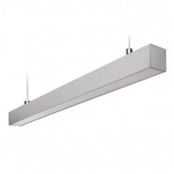 ULO-K10D 30W/5000K/L60 IP65 SILVER Светильник линейный светодиодный подвесной. Белый свет (5000К). 2800Лм. Алюминий. Цвет серебро. TM Uniel ULO-K10D 30W/5000K/L60 IP65 SILVER Светильник линейный светодиодный подвесной. Белый свет (5000К). 2800Лм. Алюминий. Цвет серебро. TM Uniel