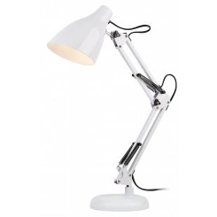 Светильник настольный  N-123-Е27-40W-W белый ЭРА