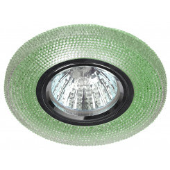 DK LD1 GR Точечные светильники ЭРА декор cо светодиодной подсветкой, зеленый