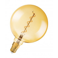 Лампа светодиодная филаментная диммируеммая LED 5Вт E27 2000К 300лм винтаж 230V GOLD (замена 28Вт) Deco FIL DIM OSRAM Vintage 1906
