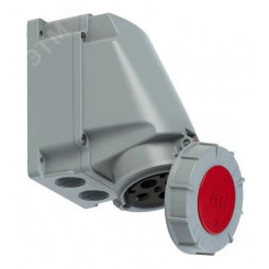 Розетка настенная 63А/400V/3P+E/IP67