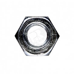 Гайка DIN934 М10 с левой резьбой нержавеющая сталь А2(4 шт) Гайка DIN934 М10 с левой резьбой нержавеющая сталь А2(4 шт)