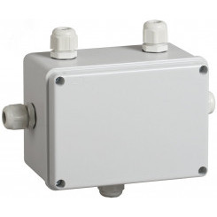 Коробка КМ41331 распаячная для открытой проводки 150х110х85мм IP55 (RAL7035 гермовводы PG11 5 шт)