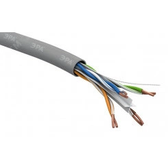 Кабель витая пара U/UTP 4x2x23 AWG Cat 6 CU PVC