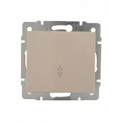 Выключатель RAIN проходной крем механизм