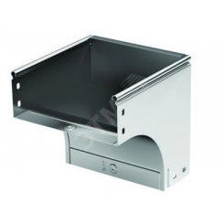 Угол CDV 90 вертикальный внешний основание 100 H50 в комплекте с крепежными элементами и соединительными пластинами