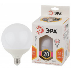 Лампа светодиодная STD LED G125-20W-2700K-E27 E27 / Е27 20Вт шар теплый белый свет