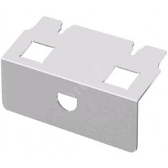 Суппорт для монтажа 2 информационных модулей, тип C, для UDHome2 (сталь нерж).