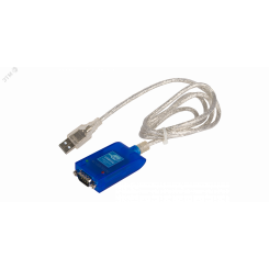 Преобразователь USB в RS-232 230 Кб/с до 10м, 115 Кб/с 300м, 57.6 Кб/с 1200м