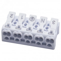 Клемма монтажная, 5 контактных групп, Stekker Клемма монтажная, 5 контактных групп, Stekker