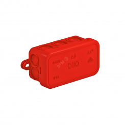 Коробка распределительная A6 80x43x36 красная