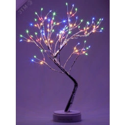 Светодиодная новогодняя фигура Дерево c самоцветами 36 microLED, 3АА, IP20 ЕGNID - 36MC ЭРА Светодиодная новогодняя фигура Дерево c самоцветами 36 microLED, 3АА, IP20 ЕGNID - 36MC ЭРА