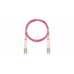 Шнур оптический соединительный MM 50/125 OM4 LC/UPC-LC/UPC двойной LSZH