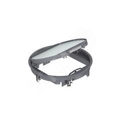 Лючок GESR9-2U (универсальный) 12xModul45 (полиамид, серый)