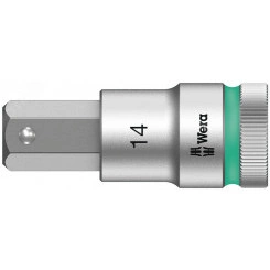 Головка торцевая со вставкой под внутренний шестигранник 8740 C Hex-Plus HF Zyklop DR 1/2 с фиксацией крепежа 14 x 60 мм Головка торцевая со вставкой под внутренний шестигранник 8740 C Hex-Plus HF Zyklop DR 1/2 с фиксацией крепежа 14 x 60 мм