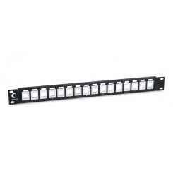 Патч-панель модульная PLB-16 19', 16 портов, 1U, для неэкранированных модулей Патч-панель модульная PLB-16 19', 16 портов, 1U, для неэкранированных модулей