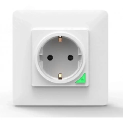 Розетка умная 1-пост. Wi-Fi, 16А, встраиваемая  белая