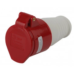 Розетка переносная 214 3Р+РЕ 16А 380В IP44 (10/120/2160) R-16-3P-PE-IP44 Розетка переносная 214 3Р+РЕ 16А 380В IP44 (10/120/2160) R-16-3P-PE-IP44