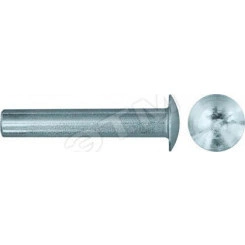 Заклепки стальные 6.0х33 с грибовидной головкой (100шт) Заклепки стальные 6.0х33 с грибовидной головкой (100шт)