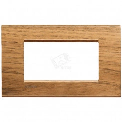 LivingLight Рамка прямоугольная 4 поста Европейский орех