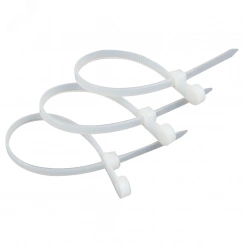 Хомут с отверстием OptiKit CT-O-N-3,5х150-белый(100шт) Хомут с отверстием OptiKit CT-O-N-3,5х150-белый(100шт)