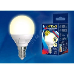LED-G45 7W/3000K/E14/FR/DIM PLP01WH Лампа светодиодная, диммируемая. Форма «шар», матовая. Серия Яркая. Теплый белый свет (3000K). Картон. ТМ Uniel. LED-G45 7W/3000K/E14/FR/DIM PLP01WH Лампа светодиодная, диммируемая. Форма «шар», матовая. Серия Яркая. Теплый белый свет (3000K). Картон. ТМ Uniel.