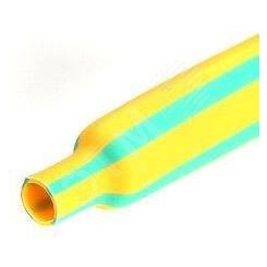 Трубка ТНТнг-LS-60/30 желто-зеленая (нарезка 1м) (КВТ)