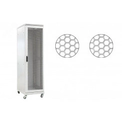 Шкаф напольный телекоммуникационный 19д33U(800x1000) перед и зад дверь перф Шкаф напольный телекоммуникационный 19д33U(800x1000) перед и зад дверь перф