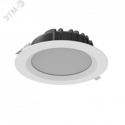 Светильник светодиодный ДВО-40Вт 2700...5700К DL-01 Белый DALI Tunable White