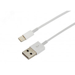 Кабель USB-Lightning для iPhone, PVC, 1mУстройство зарядное, ОРИГИНАЛ (чип MFI)