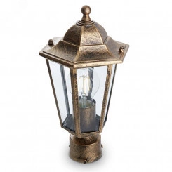 Светильник НТУ-60w на трубу Е27 IP44 черное золото Светильник НТУ-60w на трубу Е27 IP44 черное золото