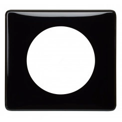 Celiane. Рамка 1-постовая. Цвет  Черный глянец