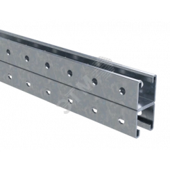 Профиль С-образный двойной 41х41 L=2900 толщина 2.5мм горячеоцинкованный