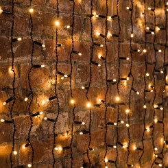 Дождь (Занавес) 2х6 м, черный ПВХ, 768 LED теплый белый Дождь (Занавес) 2х6 м, черный ПВХ, 768 LED теплый белый