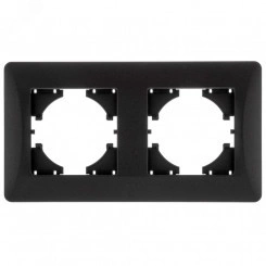 GUSI Ugra РАМКА 2-местная, цвет графит. GUSI Ugra РАМКА 2-местная, цвет графит.