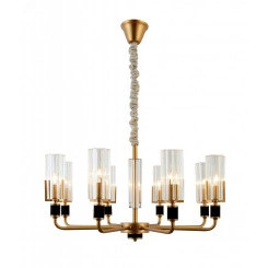 Люстра Rivoli Gunda 2009-208 8 * Е14 40 Вт хрусталь классика Люстра Rivoli Gunda 2009-208 8 * Е14 40 Вт хрусталь классика